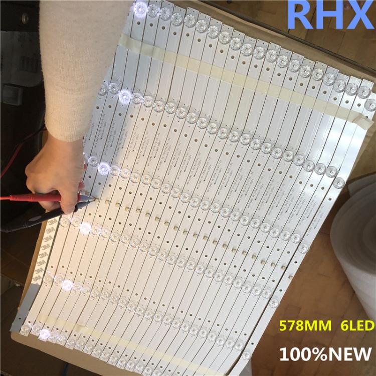 all in one place ביתית FOR L2082 LCD TV backlight bar  6 led MS-L2082 V1 per tv Nordmende ND32N2100J  578MM  32 inch use 100%new