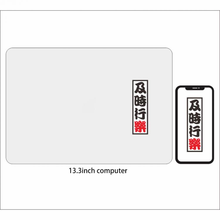 all in one place טאבלטים PVC Waterproof Stickers Can be reused Chinese Decals for Laptop Computer Tablet PC Notebook Stickers 2.9*10.0cm Home Decorative