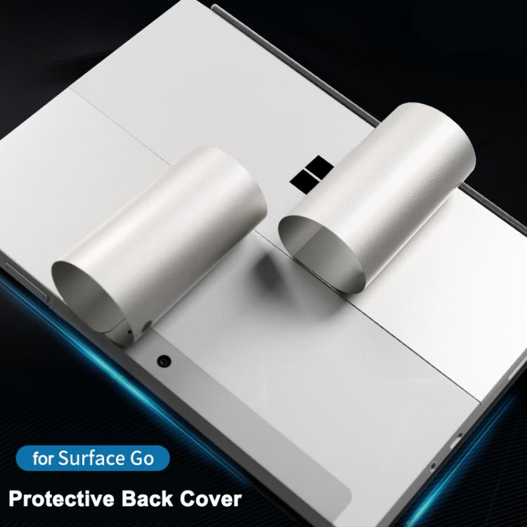 all in one place טאבלטים For Microsoft Surface Go Back Cover 10" Tablet Sticker Portable Laptop Skin Anti-scratch Silver Removable Bubble Free Slim De