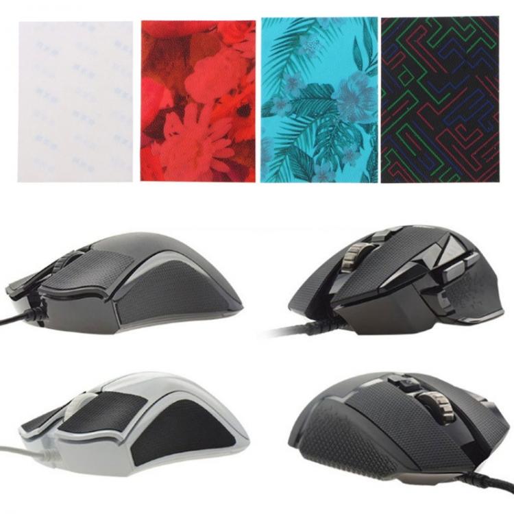 all in one place טאבלטים DIY 98x68mm Mouse Skin Anti-slip Tape Mouse Skates Side Stickers for logitech Razer Gaming Mouse T84C