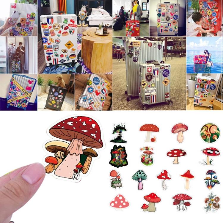 all in one place טאבלטים 2021 New 50pcs Plant Mushroom Cartoon Laptop Stickers Vinyl Waterproof Stickers Decals for Laptop Scrapbook Skateboard Bicycle