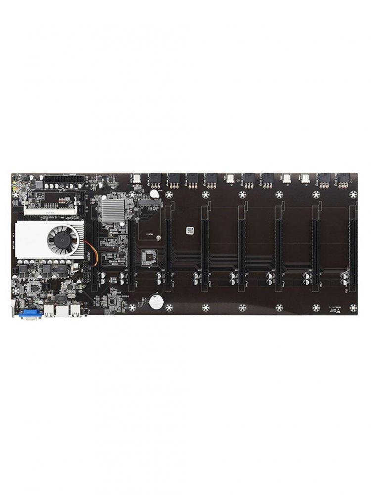 all in one place טאבלטים BTC-T37 Mining Cryptocurrency Mainborad Integrated Video Card Integrated CPU 8 GPU Professional Mining Mainborad