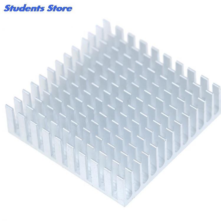 all in one place טאבלטים 2pcs Aluminum Heatsink Heat Sink Radiator Cooling Cooler For Electronic Chip IC LED Computer With Thermal Conductive Tape