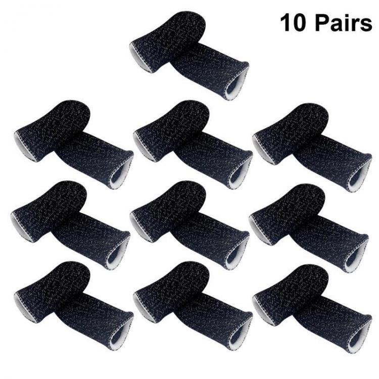 all in one place טאבלטים 10 Pcs Finger Sleeve Screen Touch Breathable Game Finger Cover Elastic Soft Finger Cot Anti-Sweat Thumb Protector For Phone