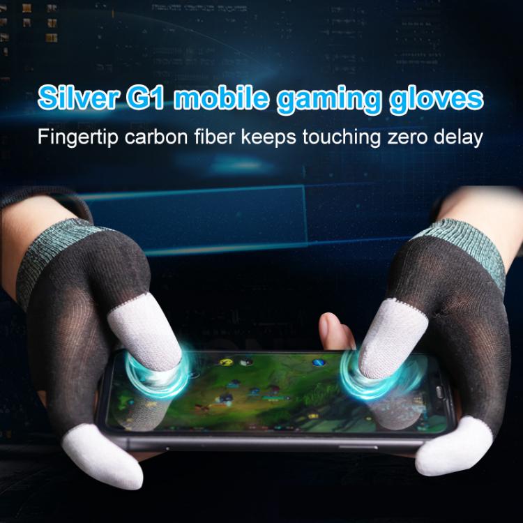 all in one place טאבלטים G1 Mobile Gaming Gloves Carbon Fiber Breathable Suitable For Operating Games Sweat-proof Scratch-resistant Touch Screen