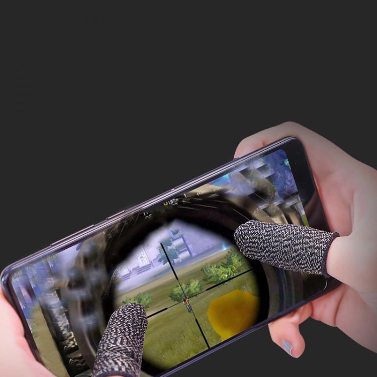 all in one place טאבלטים 4 pair Breathable Game Controller Finger Cover Sweat Proof Gaming Finger Gloves Non-Scratch Sleeve Sensitive Mobile Touch Screen