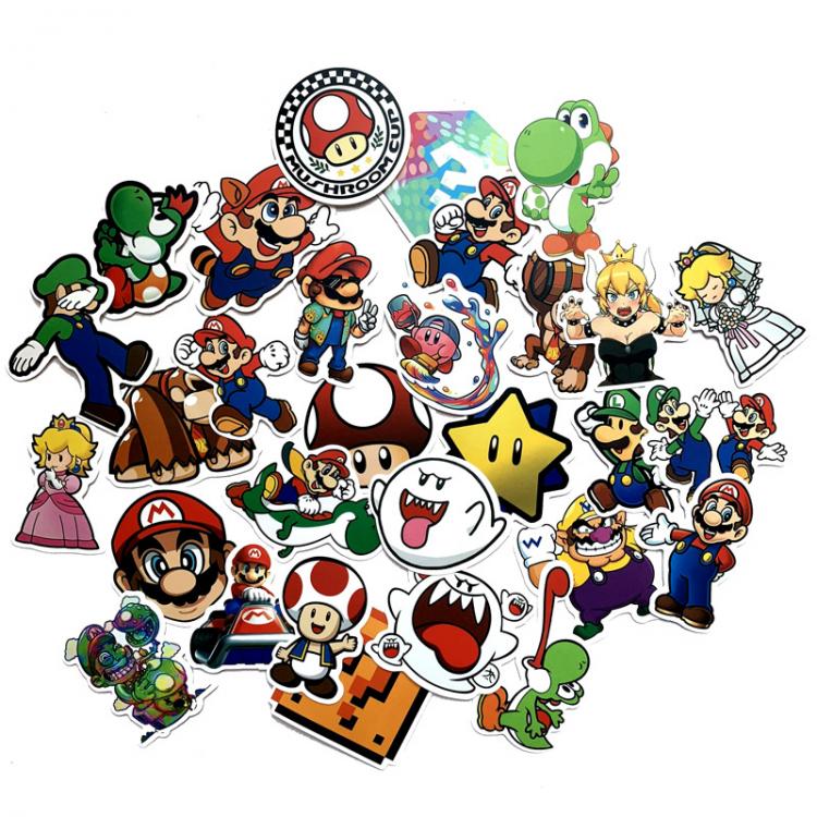 all in one place טאבלטים Ransitute R895 50pcs/set Classic Game Character Scrapbooking Stickers Decal For Guitar Luggage Car Fridge Graffiti Sticker