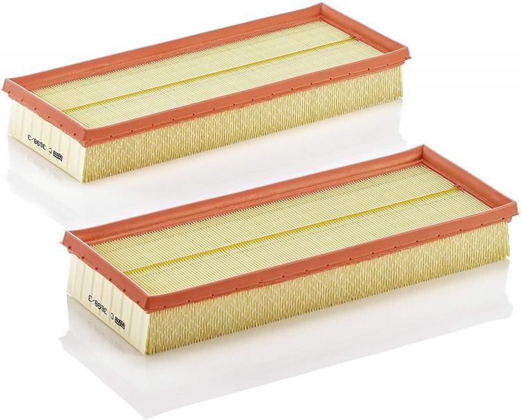all in one place חלקי חילוף ואביזרים Mann Filter C 3698/3-2 Air Filter Element, (Set of 2)