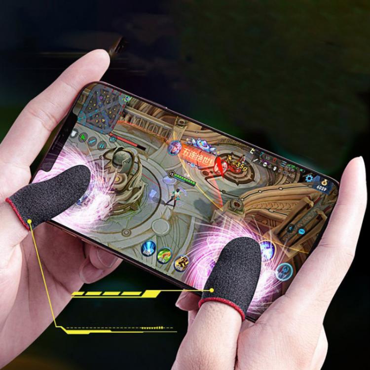 all in one place טאבלטים 2pc New Games Controller Finger Covers Thumbs Sleeve Breathable Non-slip Sweat