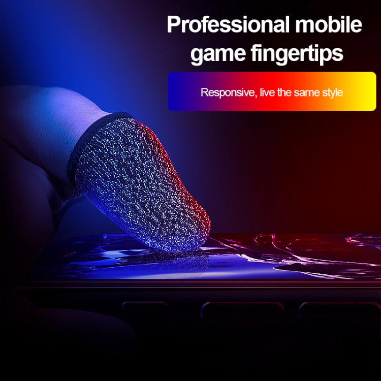 all in one place טאבלטים 5 Pieces Gaming Finger Sleeve Breathable Fingertips For PUBG Mobile Games Touch Screen Finger Cots Cover Sensitive Mobile Touch