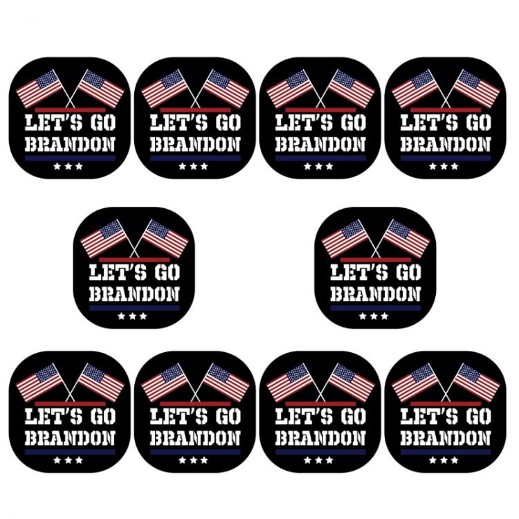 all in one place טאבלטים B36C Cute LET'S GO BRANDON Stickers for Water Bottle Skateboard Laptop Computer Phone