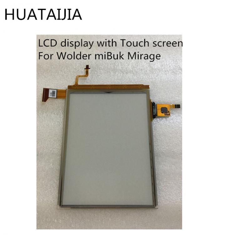 all in one place טאבלטים New 6 Inch Touch screen panel with lcd display For Wolder miBuk Mirage lcd screen with Backlight Eink