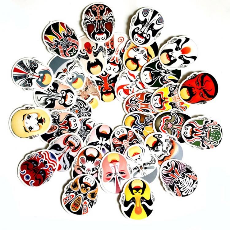 all in one place טאבלטים Facial Makeup Graffiti Stickers, Artistic Style, Computer, Mobile Phone and Tablet Decoration Stickers 35 Cool Stickers