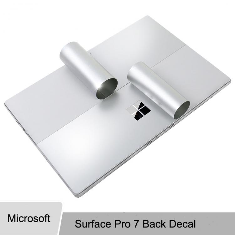 all in one place טאבלטים XSKN for Microsoft Surface Pro 7 Ultra Thin Pure Silver Back Sticker Decal Skin Protector
