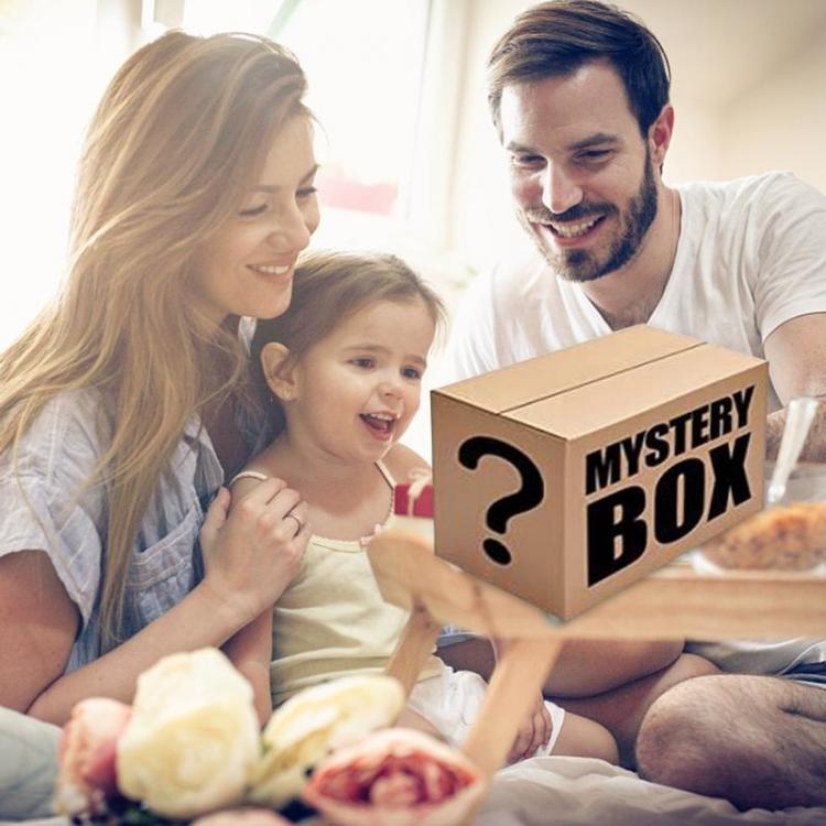 all in one place טאבלטים Gift Wrap Lucky Box Toy Blind Boxes Mysterious Big Surprise Bags Halloween Christmas Party Present Extra Hard Reinforced Carton