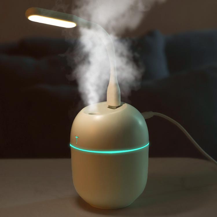 all in one place גאדג'טים Mini Air Humidifier LED Lamp USB Fan Nano Essential Oil Diffuser Car Purifier Aroma Anion Mist Maker With Romantic Light