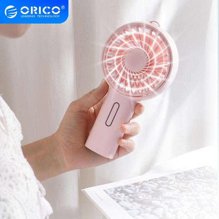 all in one place גאדג'טים ORICO Mini USB Fan Portable Handheld Fan Desktop USB Rechargeable Air Cooling Fan For Home Office Student Dormitory With 2000mAh
