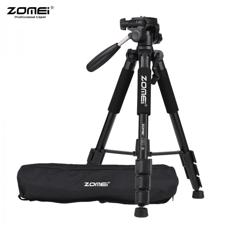 all in one place מצלמות ונלווים cz stock ZOMEI Q111 Tripod 142cm/56" Lightweight Aluminum Alloy Camera Tripod w/ Quick Release Plate for Canon Nikon Sony