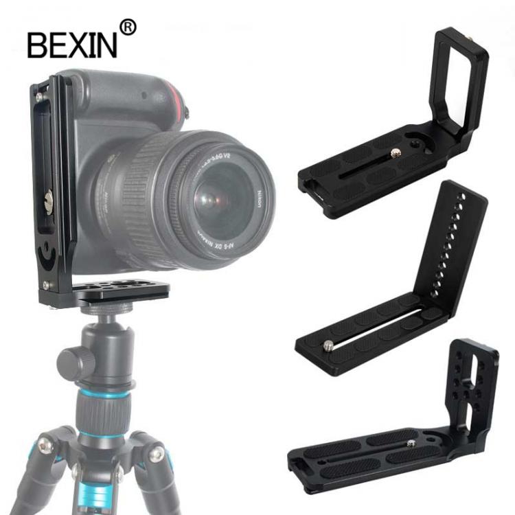 all in one place מצלמות ונלווים Vertical Shot L Plate Dslr Camera Quick Release L Plate Mount Bracket For Canon Nikon Sony Camera Arca Swiss Tripod Ball Head