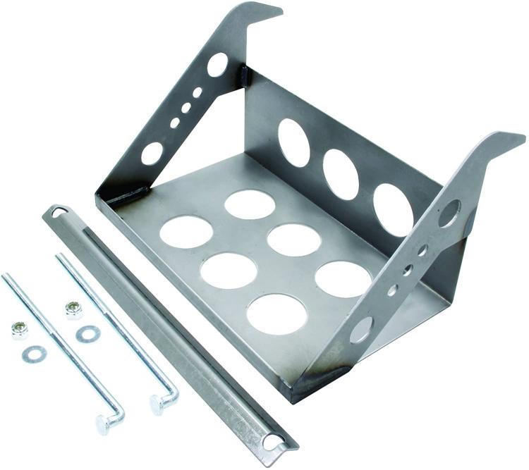 all in one place חלקי חילוף ואביזרים Allstar ALL76100 11-3/4" Wide x 7-1/4" Deep Lightweight Steel Battery Mounting Box