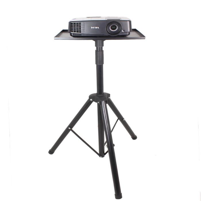 all in one place מצלמות ונלווים Universal Folding Projector Stand Tripod With Plate 39X29CM Foam Mat Included Speaker DVD Holder Laptop Floor Stand