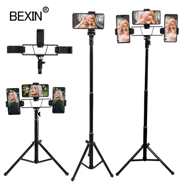 all in one place מצלמות ונלווים Mobile Tripod Bracket Universal Photography for Gopro iPhone Samsung Xiaomi Huawei Mobile Aluminum Travel Tripod Para