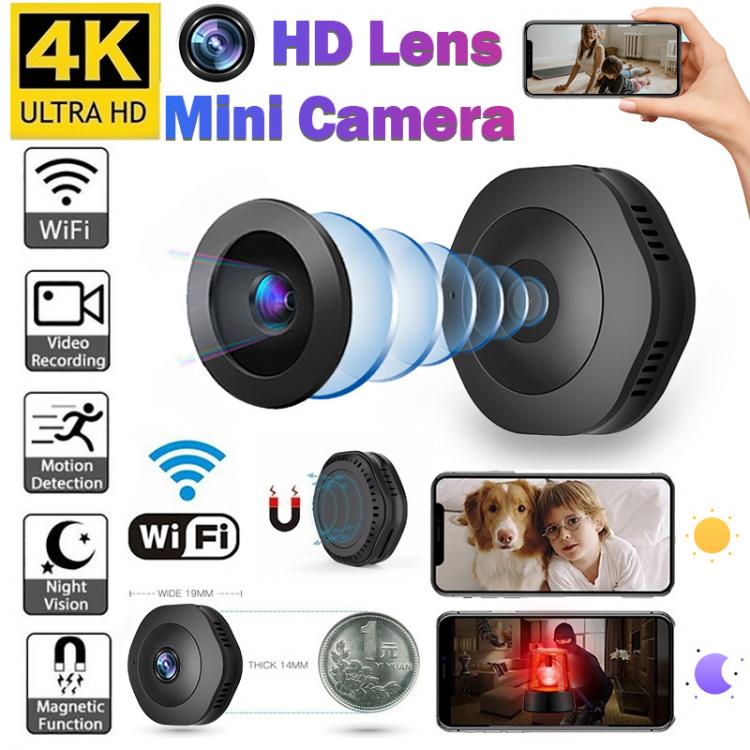 all in one place גאדג'טים 4K 1080P HD WiFi Mini Camera APP Remote Monitor Home Security WIFI IP Camera IR Night Motion Detection Magnetic Wireless Camera