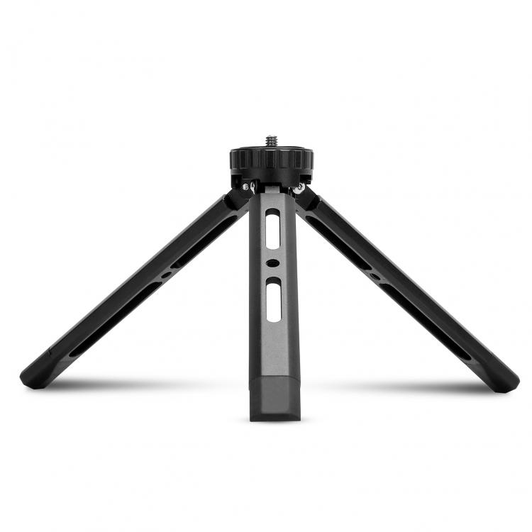 all in one place מצלמות ונלווים Mini Metal Tripod Aluminum Alloy Desktop Stand Tripod with 1/4 inch Screw for DSLR ILDC Camera Camcorder Projector