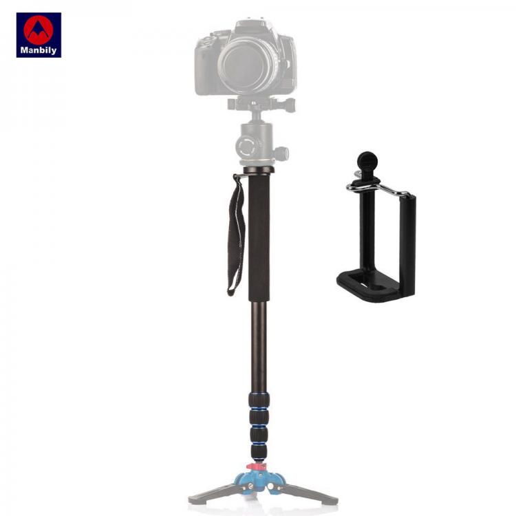 all in one place מצלמות ונלווים Manbily A-222 Portable Professional DSLR Camera Travel Monopod Tripod Stand Video Monopod 165cm for Canon Nikon Sony DV Phone