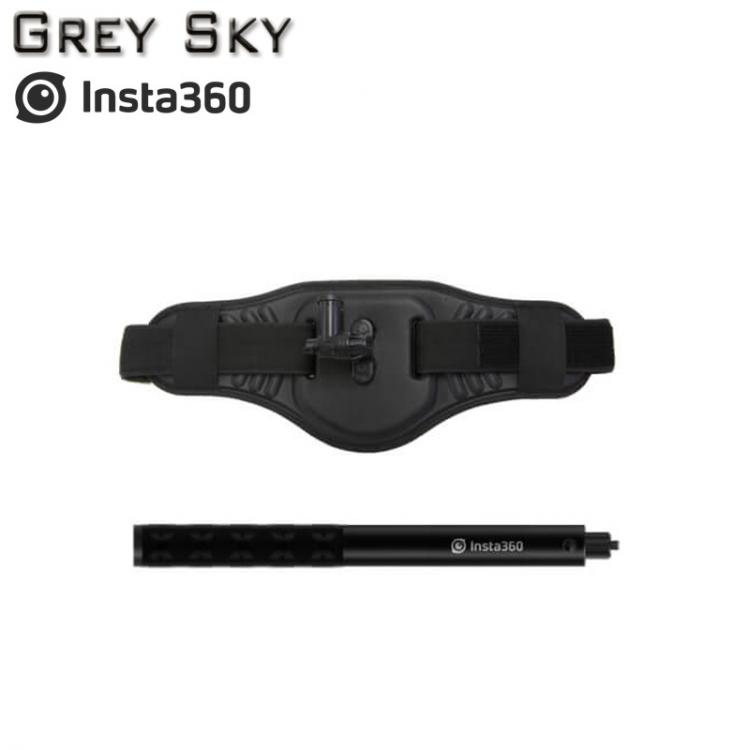 all in one place מצלמות ונלווים Wearable Waist Strap with Invisible Selfie Stick for Insta360 ONE X2 and ONE R for The Back Bar (ONE X & ONE R &ONE )