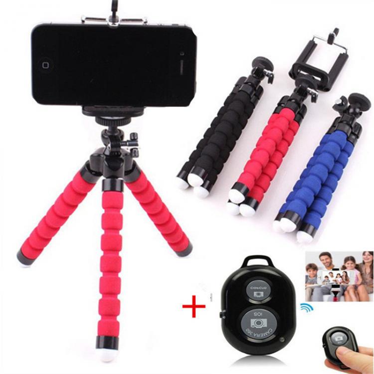 all in one place מצלמות ונלווים Flexible Selfie Stick For Mobile Phone Tripod With Bluetooth Remote Support Phone StandCamera Holder Shutter Telescope Rack
