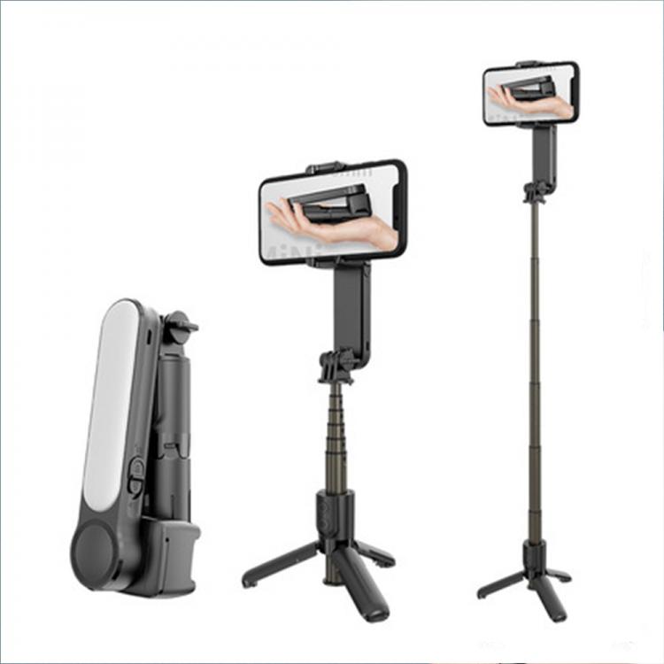 all in one place מצלמות ונלווים Mini Stabilizer Handheld Gimbal Stabilizers Bluetooth Selfie Stick Tripod For Phone iOS Android Phone Stand Holder Cell Tripod