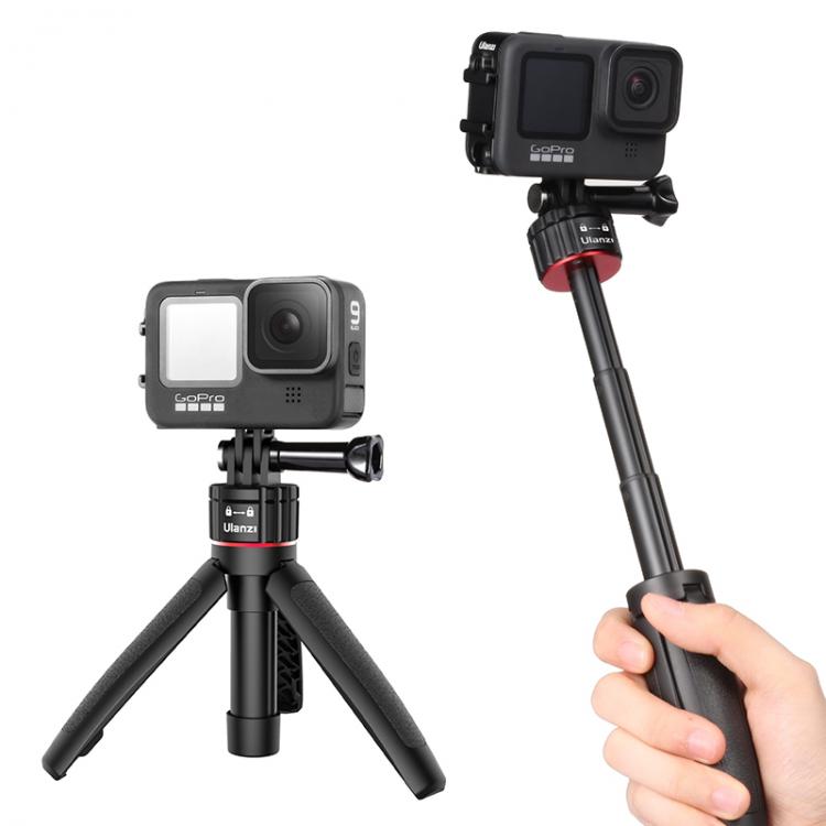 all in one place מצלמות ונלווים Ulanzi Extended Action Camera Tripod Quick Instal Switch Tripod for Gopro 9 8 7 Max Extend Gopro Vlog Tripod Accessories