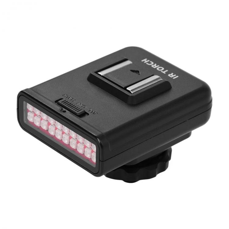 all in one place גאדג'טים ORDRO LN-3 Studio IR LED Light USB Rechargeable Infrared Night Vision Infrared Illuminator for DSLR Camera Photography Lighting
