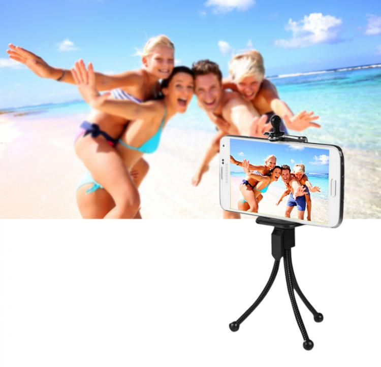 all in one place מצלמות ונלווים Mini Hose Tripod Stand Bracket for Camera or Projector Display Selfie Stick Mobile Phone Tripod Gorillapod Digital Camera Tripod