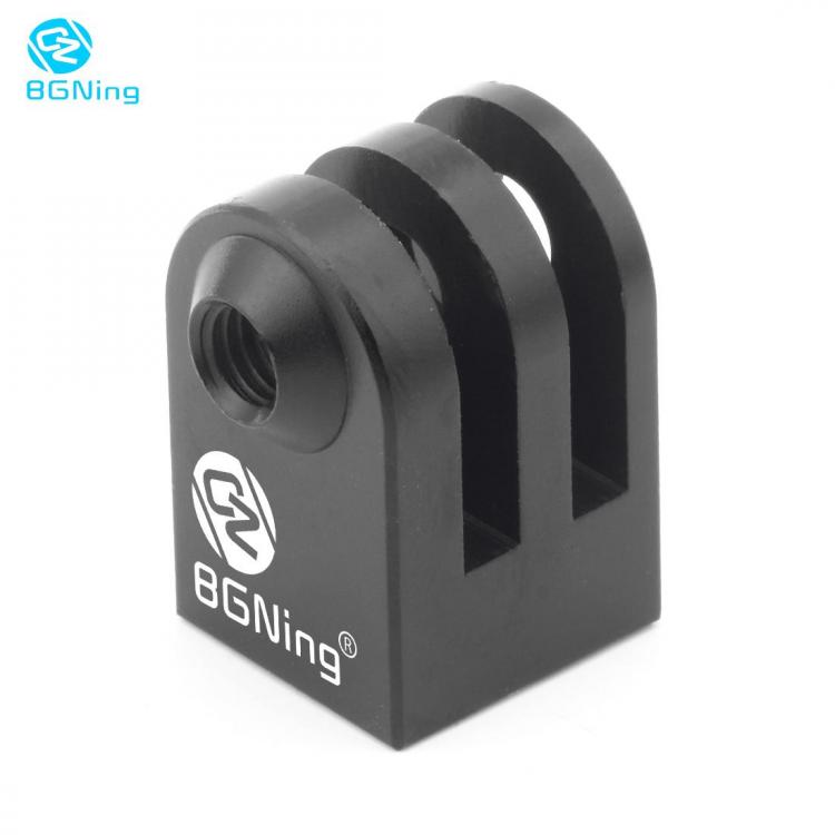 all in one place מצלמות ונלווים Aluminum Mini Tripod Mount Outdoor Sports Action Video Camera Base Adapter with M5 Screw Nut for GoPro 9 8 7 1/4" Screw Monop
