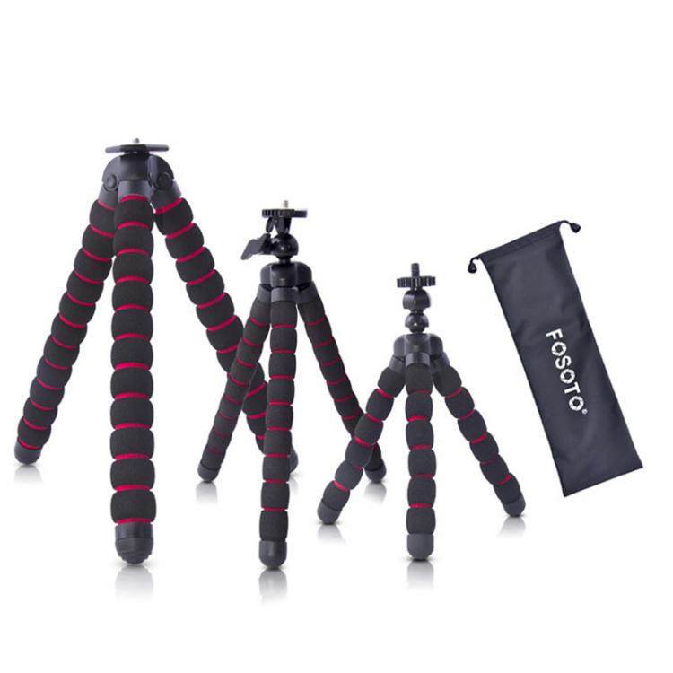 all in one place מצלמות ונלווים fosoto Octopus Tripods Gorillapod Stand Spider Mini Flexible Camera Tripod For Phone GoPro Canon Nikon Sony Camera Smartphone
