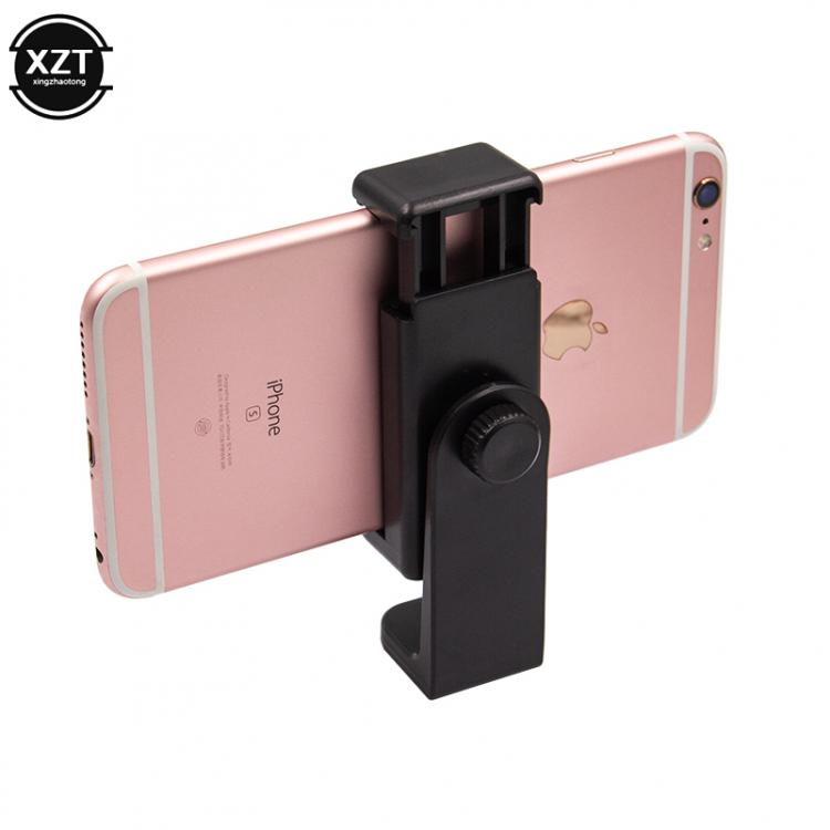 all in one place מצלמות ונלווים Tripod Mount Adapter Cell Phone Clipper Holder Vertical 360 Rotation Tripod Stand Universal for iPhone X 7 Plus Samsung Huawei