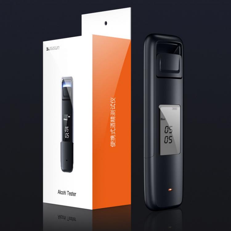 all in one place גאדג'טים Portable Non-Contact Alcohol Tester with Digital Display Screen , USB Rechargeable BAC Tester with Police Grade High Accuracy