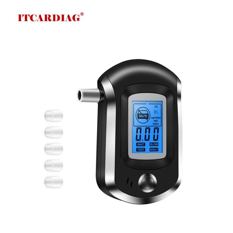 all in one place גאדג'טים Professional Police Digital Breath Alcohol Tester Breathalyzer AT6000 Professional Digital Breath Breathalyzer with LCD Dispaly
