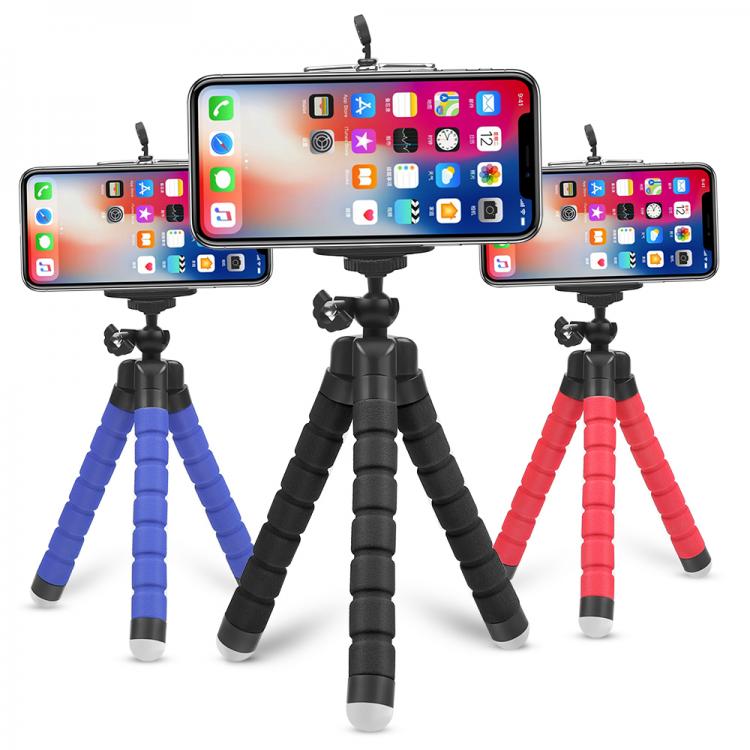 all in one place מצלמות ונלווים Mini Flexible Sponge Octopus Tripod for iPhone Samsung Xiaomi Huawei Mobile Phone Smartphone Tripod for Gopro 7 6 5 Camera