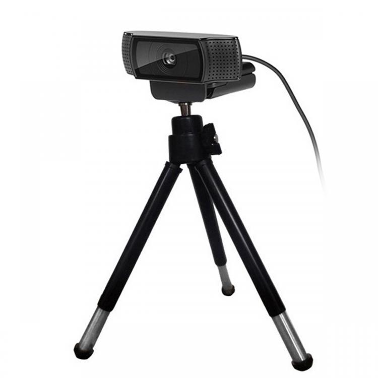 all in one place מצלמות ונלווים Webcam Tripod Retractable Adjustable Tripod With 1/4 Inch Thread Tripods With Logitech C920/C920E/C925e/C930 360 Degree Rotation