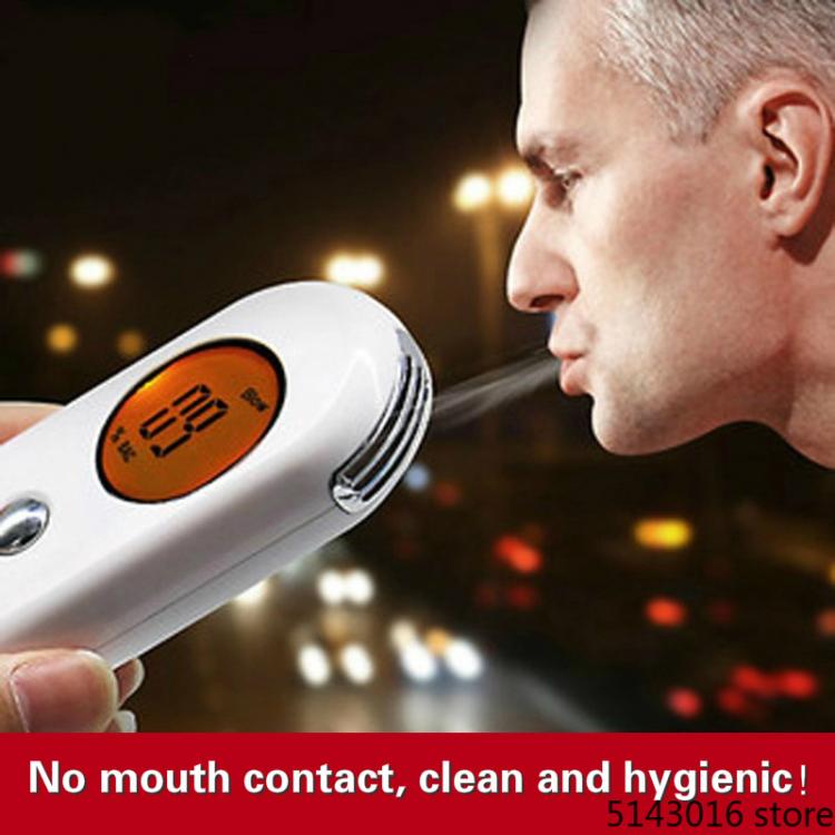 all in one place גאדג'טים 2019 Professional Alcohol Breath Tester Breathalyzer Analyzer Detector Test Keychain  Breathalyser Device LCD Screen