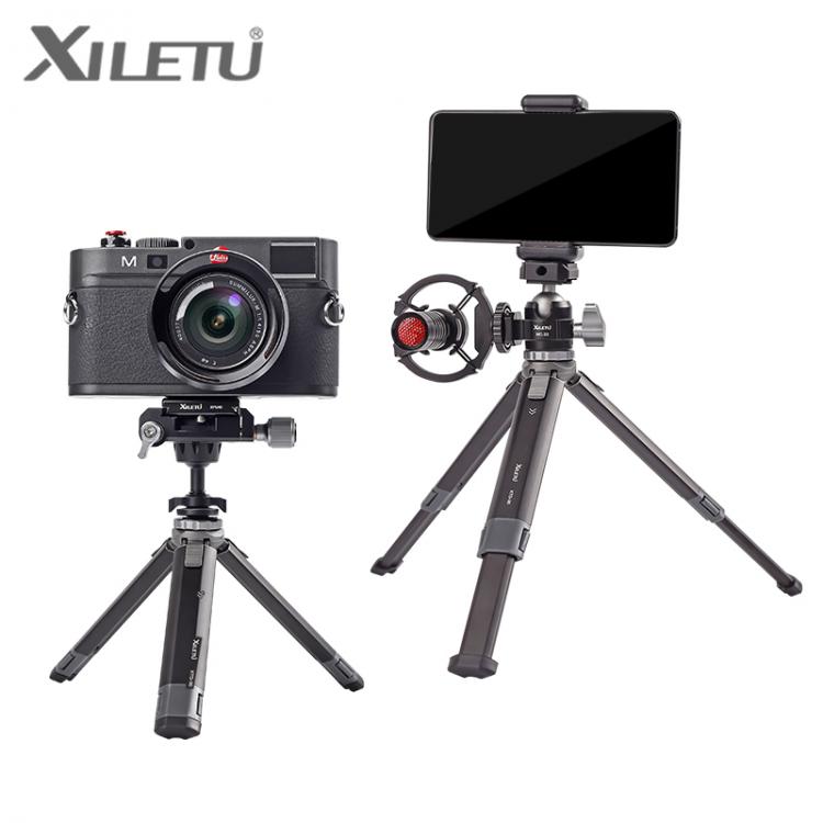 all in one place מצלמות ונלווים XTD30MC22 Mini Cold Shoe Ball Head Dual Use 1/4 Screw Cold Shoe Aluminum Alloy for Camera Phone Speedlite Tripod Selfie Stick