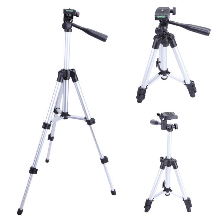 all in one place מצלמות ונלווים 37-108cm Extendable Digital Camera Tripod for Nikon /Canon /Sony Tripod Phone Monopod Projector Mount Stand