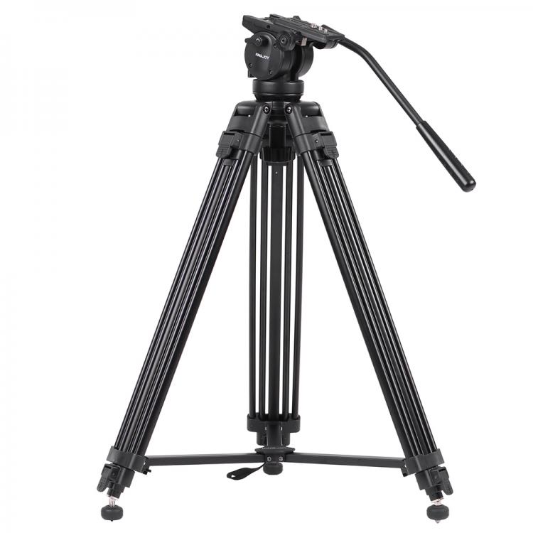 all in one place מצלמות ונלווים KINGJOY VT-2500 Tripod Mg-Al Alloy Video Photo Tripod Kit  Pan Fluid Ball Head for DSLR Camera Video Recorder DV Camera Tripod