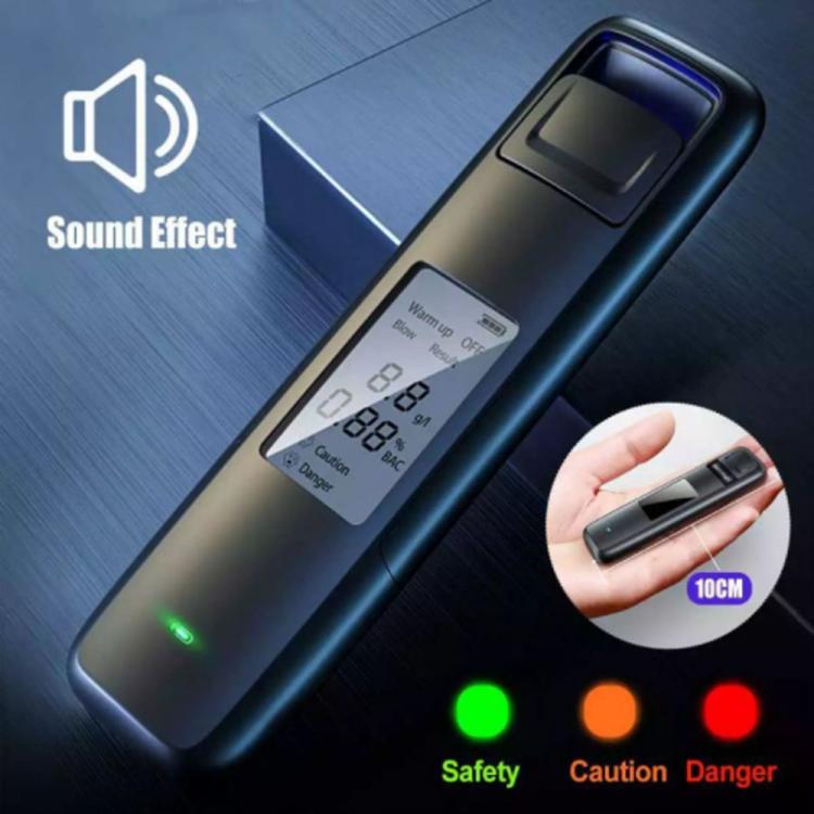 all in one place גאדג'טים Portable Non-Contact Alcohol Breath Tester with Digital Display Screen USB Rechargeable Breathalyzer Analyzer