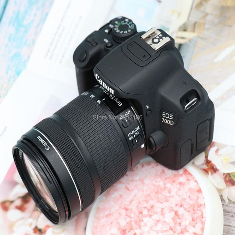 all in one place מצלמות ונלווים Canon 700D DSLR Digital Camera with 18-55mm STM Lens -18 MP -Full HD 1080p Video -Vari-Angle Touchscreen