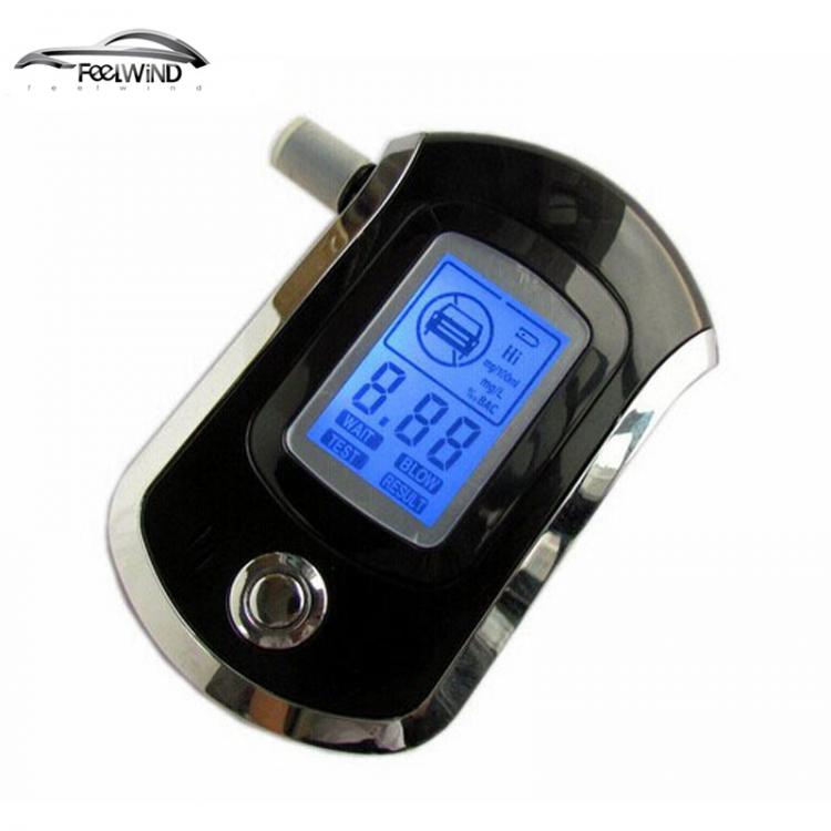 all in one place גאדג'טים Professional Police Digital Breath Alcohol Tester Breathalyzer AT6000