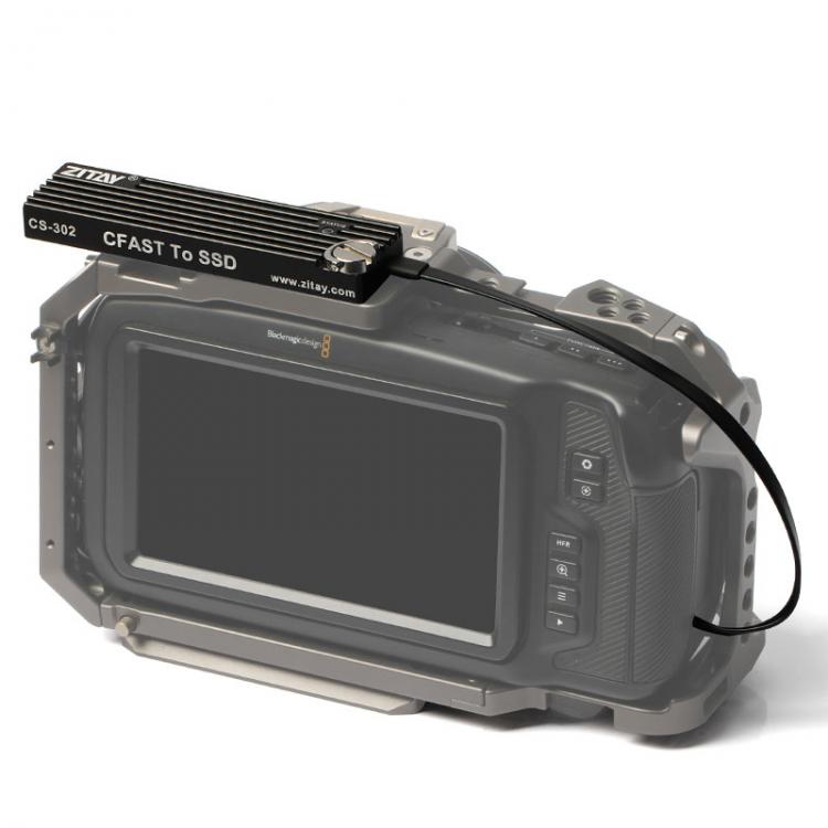 all in one place מצלמות ונלווים CFAST To SSD M2 Adapter 550MB/S Speed SSD M2 Memory Camera Converter
